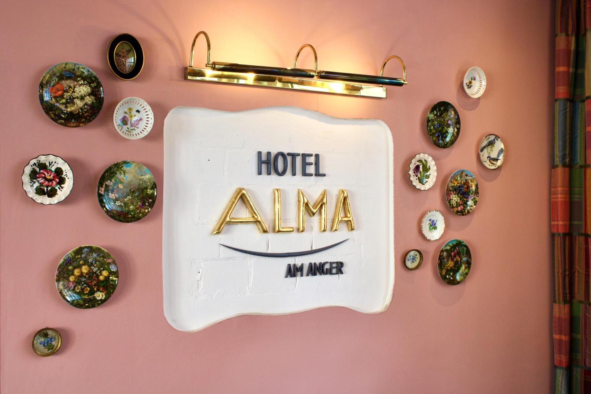 Hotel Alma Am Anger 에르푸르트 외부 사진
